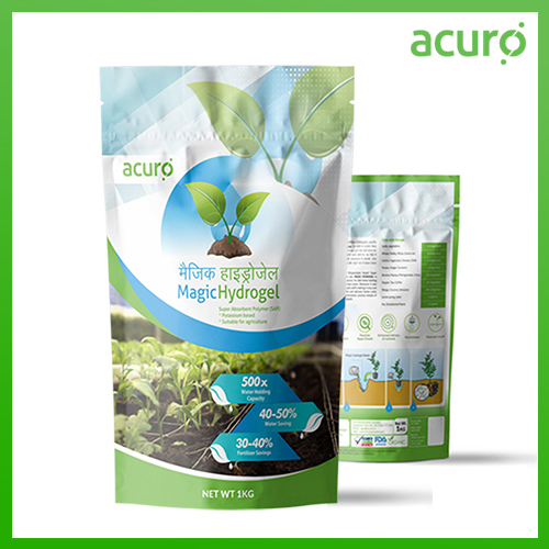 MAGIC HYDROGEL :- Nutrient And Water Retention Agent for Soil
