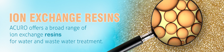 Ion Exchange Resin Banner